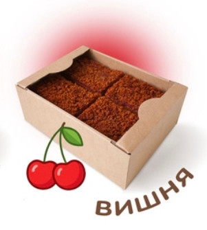 №3 Пряник 1кг с фруктовой начинкой Вишня в Алексеевке
